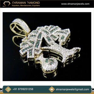 จี้เพชรโมอิสสำหรับงานพรอมสำหรับงานปาร์ตี้หลากหลาย1.86 925เงินสเตอร์ลิงกระเป๋าเงินแบบสั่งทำได้ - Product Image 2