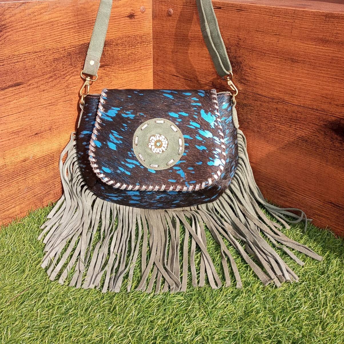 Black With Blue Metallic