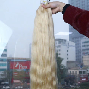 Extensiones de cabello humano crudo vietnamita de onda recta sedosa de Color claro de 26 pulgadas de alta calidad teñido envío rápido gran venta al por mayor a granel - Product Image 1