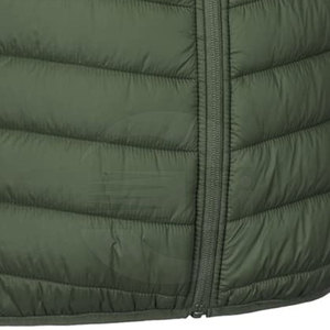 Chaqueta acolchada de invierno de manga larga para hombre con logotipo personalizado, cuello levantado de lona, estilo callejero, último diseño personalizado - Product Image 6