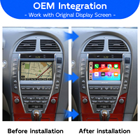 Kit de Interfaz de Módulo Decodificador Inalámbrico Apple CarPlay y Android Auto para Lexus ES350 2006-2012