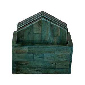 Porta costeiras de cerveja de osso, de alta qualidade, montanha de papel de cartão, para casa, hotel, bar, restaurante, preto e branco - Product Image 3