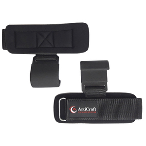 Gancho de elevación Premium más vendido para deportes y entretenimiento Logotipo personalizado Entrenamiento de gimnasia con agarre de alta calidad - Product Image 2