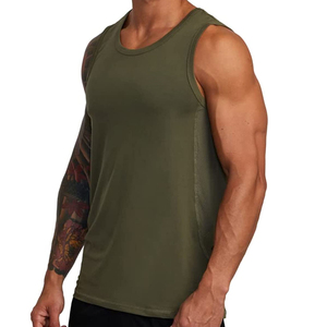 Summer Sleeveless Fitness Vest for Men and <b>Women</b> Solid Square Neck <b>Tank</b> <b>Top</b> <b>Knitted</b> Cotton <b>Tank</b> <b>Tops</b> with Oem Service - Product Image 2