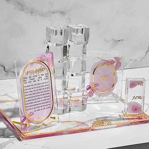 hafdala de acrílico son regalos ideales para las festividades judías. Las cajas cerillas acrílico son perfectas para el Shabat - Product Image 2