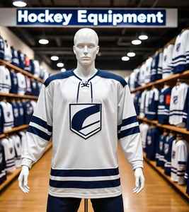 Jersey de hockey sobre hielo hecho a medida de alta calidad, nuevo diseño, uniforme transpirable de manga larga, venta al por mayor, ropa de hockey sobre hielo 2025 - Product Image 2