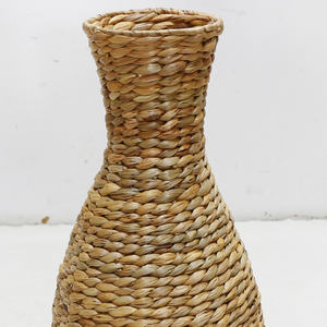 Jarrón de bambú hecho a mano Artex Dong Thap, floreros decorativos tejidos naturales para sala de estar, dormitorio y exhibición de Hotel - Product Image 2