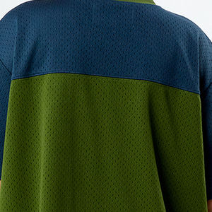 Camiseta de fútbol de moda con estampado sublimado personalizado, camiseta de equipo corto de malla con diseño bordado - Product Image 5