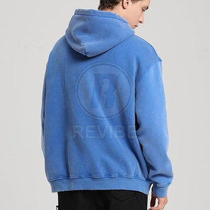 Sudaderas con capucha de alta calidad hechas en Pakistán, con lavado ácido, logotipo personalizado, ropa informal, sudaderas con capucha con lavado ácido para venta en línea - Product Image 4