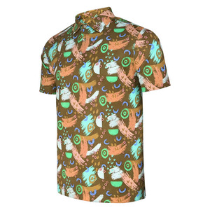เสื้อโปโลกอล์ฟสั่งซื้อจํานวนมาก: เสื้อยืดผู้ชายโพลีเอสเตอร์โลโก้ที่กําหนดเองในราคาโรงงานโดยตรง - Product Image 1