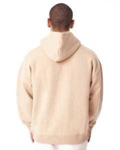 เสื้อสเวตเตอร์มีฮู้ดสำหรับผู้ชายผ้าคอตตอนขนาดใหญ่สีดำแบบกำหนดเองได้มีคุณภาพ2024 - Product Image 5