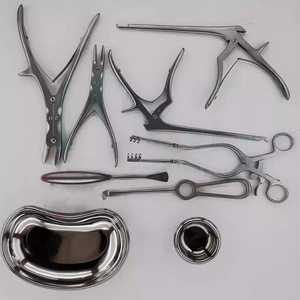 Recién llegado, juego de cirugía neuro espinal ortopédica de 10 piezas, fuente de alimentación Manual con bandeja de riñón, instrumentos quirúrgicos aprobados por CE - Product Image 6