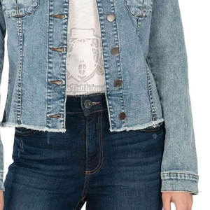 Chaqueta Vaquera de Invierno de Manga Larga a Precio Accesible, Chaqueta Informal con Botones para Mujer - Product Image 5