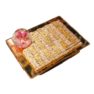 Porte-bonbons en métal écologique de la meilleure qualité Bol de service à chocolat en métal brun au design moderne pour événements ou occasions spéciales - Product Image 3