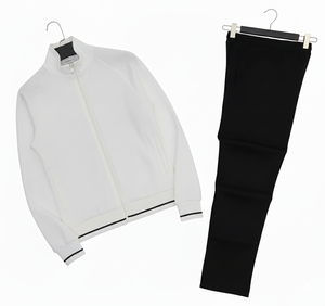 Ensemble de vêtements deux pièces imprimé sportif personnalisé Haut à capuche Bas à taille élastique Respirant Séchage rapide Léger Confort quotidien - Product Image 5