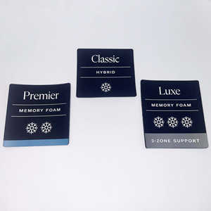 Etiquetas principales centrales de algodón tejido personalizadas - Ecológicas, lavables e impresión digital para uso en prendas de vestir - Product Image 6