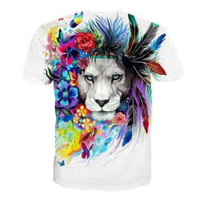 Camiseta de Manga Corta para Mujer, 100% Algodón, Ecológica, Transpirable, con Estampado Digital Personalizado, Estilo Urbano Clásico, Venta al Por Mayor - Product Image 4