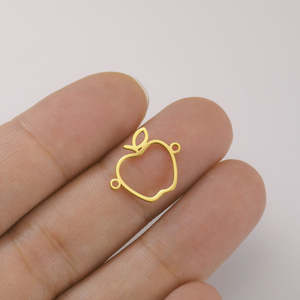 Breloques en forme de fantaisie faites à la main en argent sterling pendentif personnalisable faisant des bijoux - Product Image 5