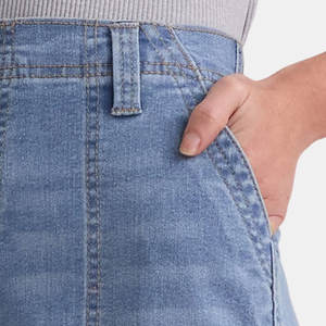 Pantalones vaqueros de mezclilla de corte personalizado de calidad superior para mujer Tela duradera y comodidad de larga duración 2026 - Product Image 3