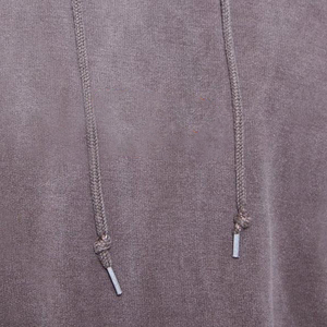 เสื้อฮู้ดฟอกสีกรดผ้าฝ้าย100% แนวไฮสตรีทเสื้อมีฮู้ดฟอกสีแบบวินเทจ - Product Image 2