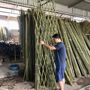 โคมไฟรั้วไม้ไผ่กลางแจ้งและสวนไม้ไผ่ธรรมชาติเป็นมิตรต่อสิ่งแวดล้อม - Product Image 2