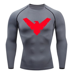 Haute qualité été respirant chemise nouveau 3D imprimé personnalisé Rash Guard 2025 hommes élégant Jogging porter - Product Image 4