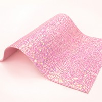 Tissu en cuir PU pailleté de haute qualité pour empeignes de chaussures, sacs à main, papiers peints et décorations DIY