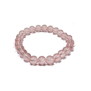 Bracelet Cerise Quartz cristal Perles Pierre Bracelet Cristal Gemme Bijoux De Mode Hommes et Femmes Cadeau Énergie Méditation - Product Image 4