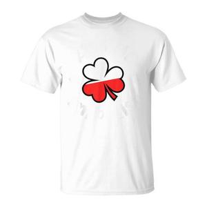 T-shirt de la Sainte-Jeanne-Denis 'Kiss Me I'm Polish' – Vêtement promotionnel de Pologne - Product Image 1