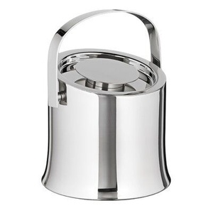 Galvanized Metal Ice Bucket Insulated for Longer Retention for Parties Premium Ice Bucket <b>Drink</b> Accessory - Product Image 6