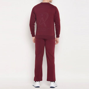 สเวตเตอร์ของผู้ชายผ้าคอตตอนสีล้วนระบายอากาศได้ดีสวมใส่สบายเหมาะกับฤดูหนาวเป็นมิตรกับสิ่งแวดล้อม - Product Image 4