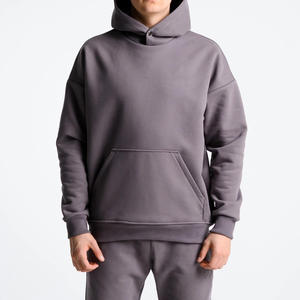 Vente en gros 100% sweat à capuche zippé en coton doux pour hommes Musthave Outdoor & Casualwear sweat à capuche avec poche avant avec logo personnalisé - Product Image 1