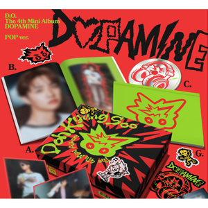 [SET] เอ็กโซ ดี.โอ. มินิอัลบั้มชุดที่ 4 ของโดปามีน รุ่น FIZZ + POP + WAH CLICKER KEYCHAIN Ver. - Product Image 6