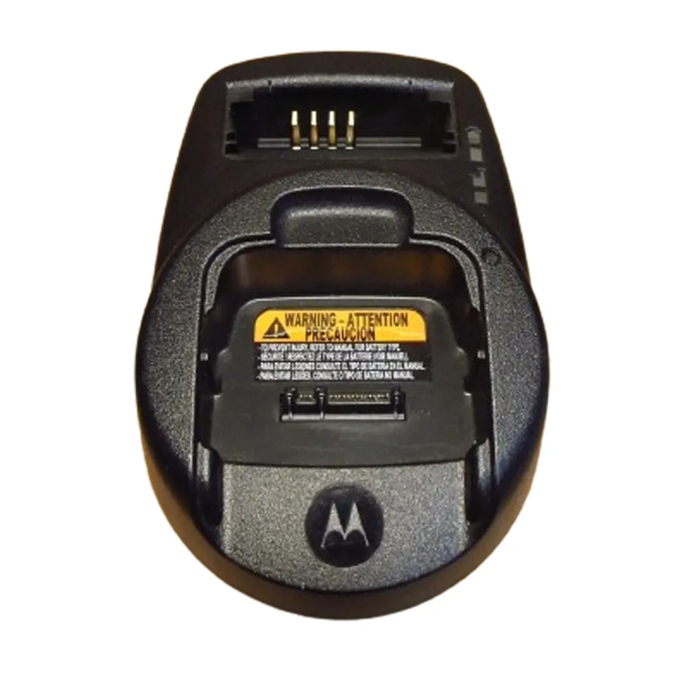 FTN6575A Motorola ที่ชาร์จตั้งโต๊ะแบบกระเป๋าคู่ที่ชาร์จแบบหลายช่องสำหรับวิทยุ CEP400 MTP850S MTP800 MTP830S MTP850