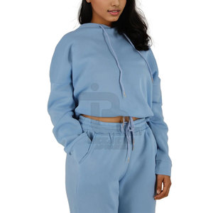 Conjunto de chándal de Top corto para mujer Personalizable Ligero Mejor precio Más vendidos Tallas grandes para el invierno - Product Image 1