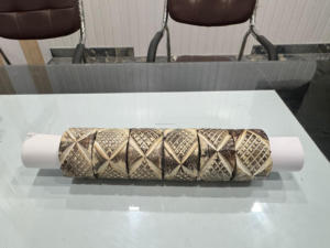 Anneaux de serviette en bois écologiques faits à la main de luxe inspirés de Noël pour les mariages et les événements vente en gros en vrac - Product Image 4