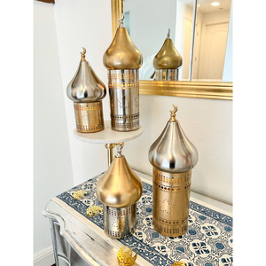 Aïd Minaret Décoratif Islamique Minaret Décoratif Minaret Décoratif Bougeoir Style Marocain Bougeoir - Product Image 6
