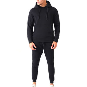 Meilleur survêtement personnalisé en molleton de coton Ensemble de pantalons de survêtement pour hommes Hiver Unisexe Jogging Streetwear Ensemble de vêtements à capuche Survêtement pour hommes - Product Image 2