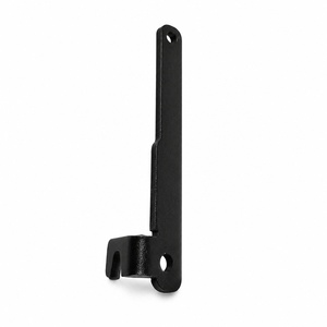 Poignée de porte intérieure au design moderne compatible Zlkd1002 Réf 561111 pour hôpital, chambre, salle de bain, en alliage de zinc, bois, laiton - Product Image 1