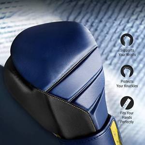 Bas quantité minimale de commande sur mesure Vintage en cuir véritable professionnel MMA Kickboxing gants antidérapants imperméables gants d'entraînement pour le cyclisme - Product Image 5