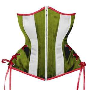 Elegante corsé de satén con detalles de encaje de soporte deshuesado fuerte, ideal para vestidos de noche de graduación y vestidos de eventos de lujo - Product Image 1