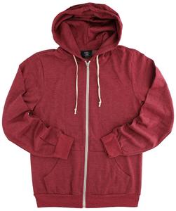 Sweat à capuche zippé intégral pour homme, style tendance 2025, confortable, doux, poche, coupe régulière, coton, polyester, polaire, uni, automne - Product Image 4