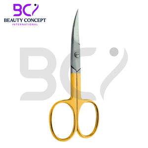 Ciseaux à cuticules Golden Handle 2026, produit de qualité supérieure, fabriqué au Pakistan, best-seller, prix d'usine - Product Image 2