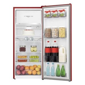 Refrigerador y Congelador Compacto de Una Puerta RR220D4ERE, Rojo Estático, Clase E (51.5x51.4x126.5cm) - Product Image 4