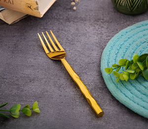 Handmade High Quality Spoon Fork Knife Cutlery <b>Flatware</b> <b>Set</b> for Restaurant Hotel Wedding & Gifting Purpose - Product Image 3