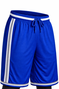 Conjunto de Camiseta y Pantalones Cortos de Baloncesto Personalizados, Uniforme de Equipo Sublimado Azul Rey, Ropa Deportiva Transpirable de Secado Rápido - Product Image 5