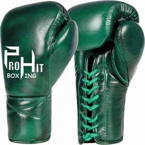 Gants de boxe professionnels Arts martiaux gants de boxe unisexe vêtements d'entraînement sport gants gagnants poignées Sparring - Product Image 6
