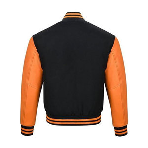 แจ็คเก็ตลดราคาพิเศษ แจ็คเก็ต Letterman สั่งทำได้ พร้อมปักโลโก้ แจ็คเก็ตฤดูหนาว ผลิตในปากีสถาน - Product Image 3