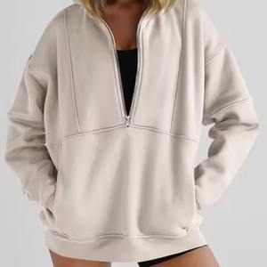 Sudadera Informal Sencilla y Cómoda para Mujer, Sudadera con Capucha Corta de Algodón, Nueva Moda - Product Image 1