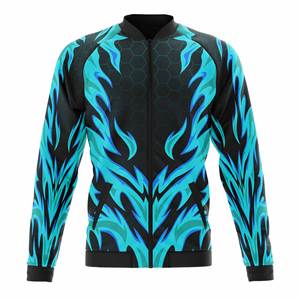 Chaqueta Deportiva Personalizada con Cremallera Completa de Poliéster para Gimnasio |   Cálido, Transpirable y de Secado Rápido |   Tallas Hombre Mujer Juvenil |   Chaqueta de Entrenamiento de Alto Rendimiento - Product Image 3